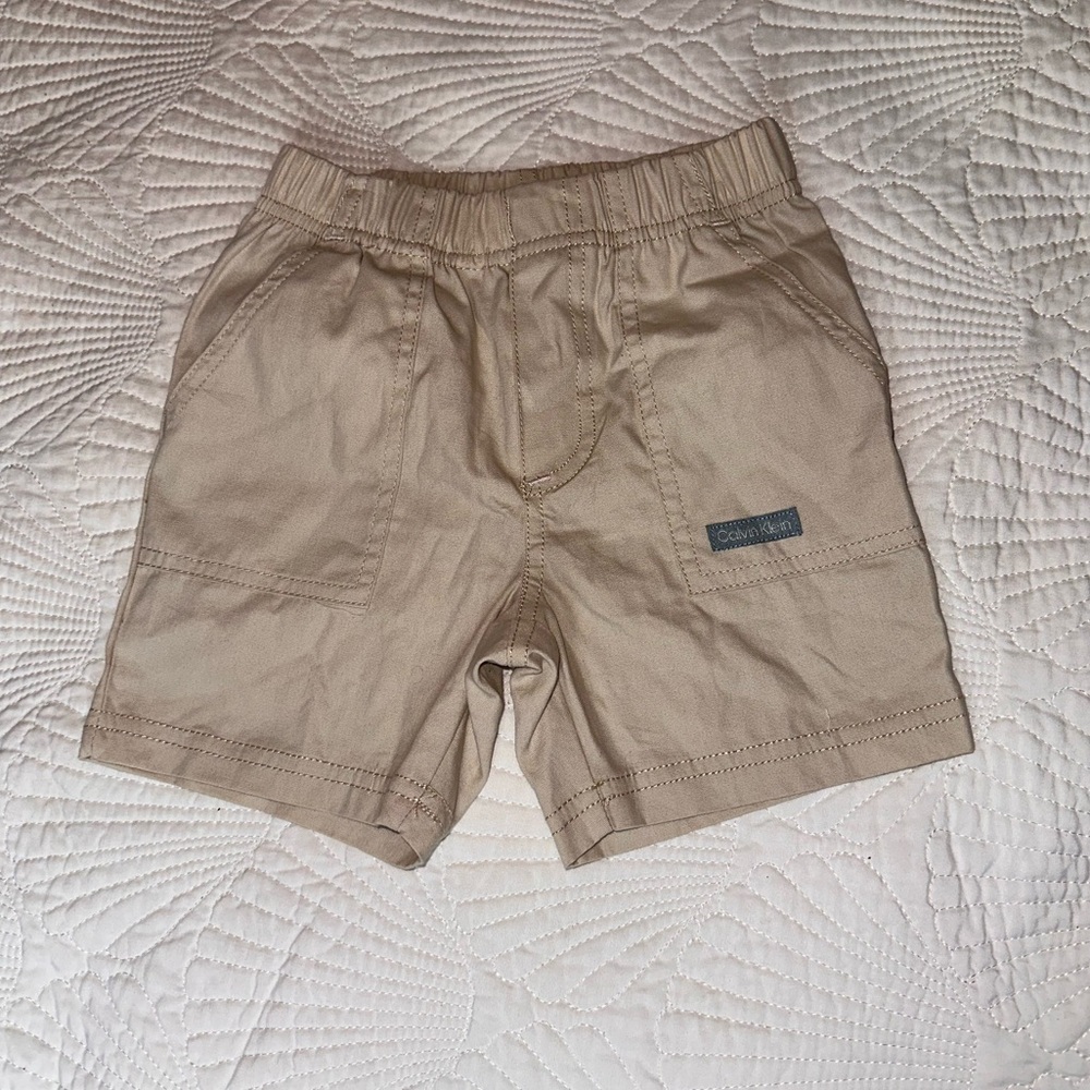 Calvin Klein Beige Kids Shorts 18M
